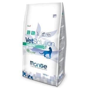 Alimento Monge Vet Solution para gato Diabetico 1.5kg