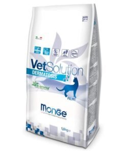 Alimento Monge Vet Solution para gato Dermatosis 1.5kg