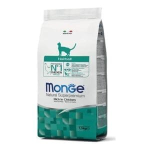 Alimento Monge para gato Adulto Hairball 1.5kg