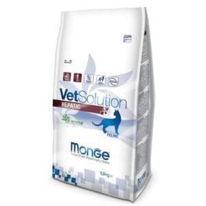 Alimento Monge Vet Solution para gato Hepatico 1.5kg