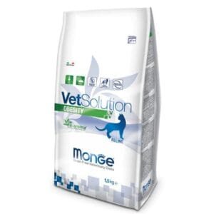 Alimento Monge Vet Solution para gato Obesity 1.5kg