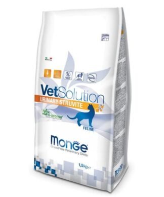 Alimento Monge Vet Solution para gato Urinario Struvita 1.5kg
