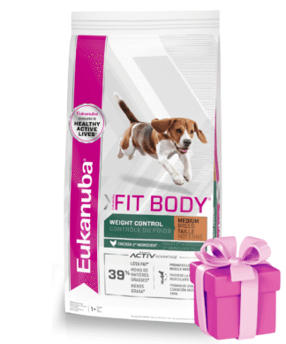 Alimento Eukanuba para perro Adulto Light Razas Medianas 15kg