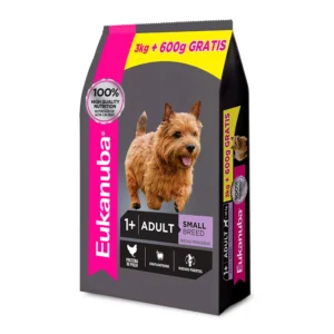 Alimento Eukanuba para perro Adulto Razas Pequeñas 3kg