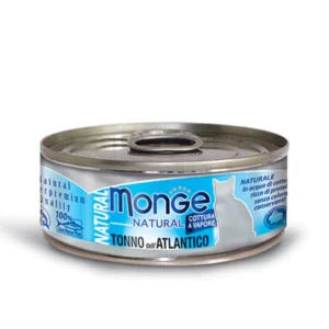 Lata Pate Monge para gato Atún Atlántico 80gr