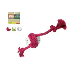 Cuerda con Pelota Animal Planet 28cm