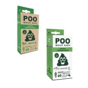 Bolsas de Residuos Biodegradables MPETS 60 Bolsas