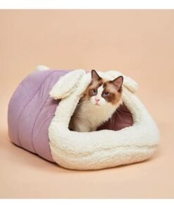 Cama Cueva FOFOS para gatos y perros pequeños Rabbit
