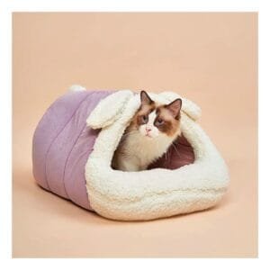 Cama Cueva FOFOS para gatos y perros pequeños Rabbit