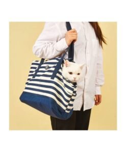 Bolso a Rayas para Transporte FOFOS para gatos y perros pequeños