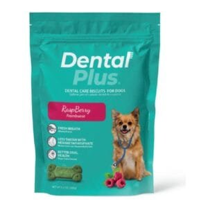 Galletas para Cuidado Dental DENTAL PLUS Frambuesa 180g