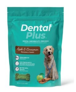 Galletas para Cuidado Dental DENTAL PLUS Manzana y Canela 180g