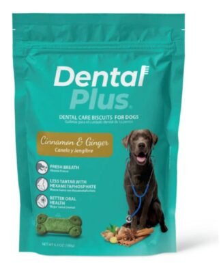Galletas para Cuidado Dental DENTAL PLUS Canela y Jengibre 180g