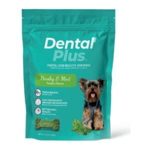 Galletas para Cuidado Dental DENTAL PLUS Perejil y Menta 180g