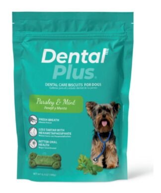 Galletas para Cuidado Dental DENTAL PLUS Perejil y Menta 180g