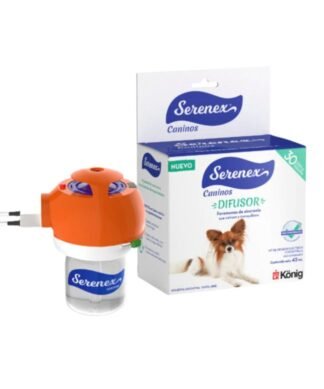 Difusor de Feromonas Tranquilizantes Canino Serenex 42 ml