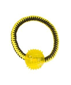 Aro de Cuerda con Pelota MPETS 19 cm