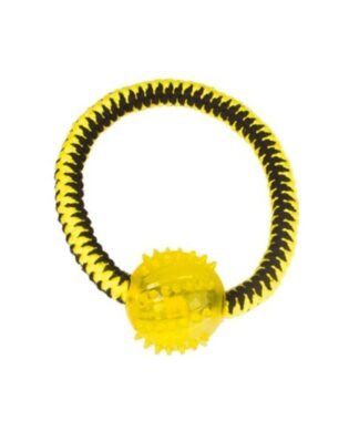 Aro de Cuerda con Pelota MPETS 19 cm