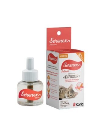 Repuesto de Difusor de Feromonas Tranquilizantes Felino Serenex 42 ml