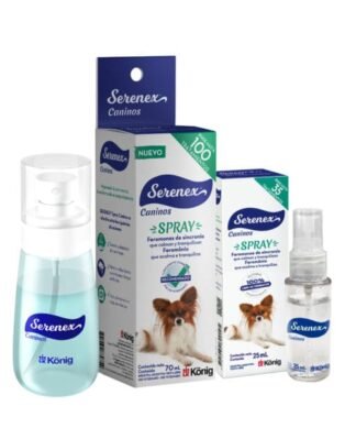 Spray de Feromonas Tranquilizantes Canino Serenex 25ml