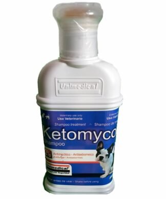 Shampoo Ketomycol Antimicótico Antiseborréico Canino, Felino y Conejos