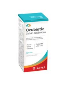 Antibiótico Ocubiotic para Caninos, Felinos y Equinos