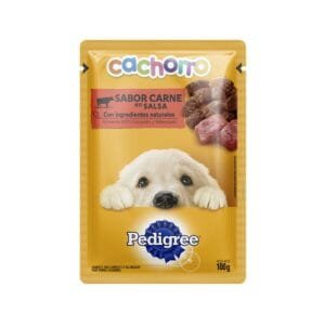 Sobre de Carne en Salsa para Perro Cachorro Pedigree 100g