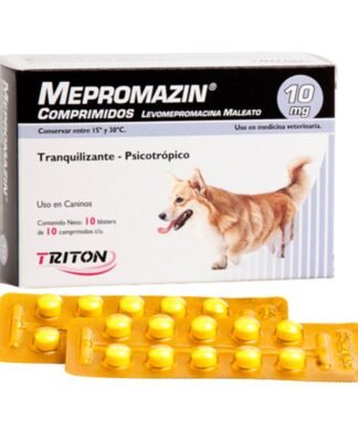 Tranquilizante Mepromazin 10mg 10 Comprimidos