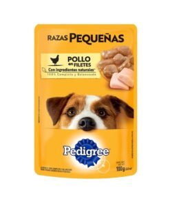 Sobre de Salsa para Perro Adulto Raza Pequeña Pedigree 100g