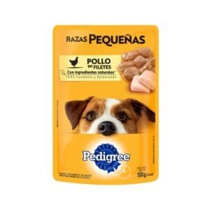 Sobre de Salsa para Perro Adulto Raza Pequeña Pedigree 100g