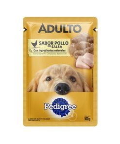 Sobre de Carne en Salsa para Perro Adulto Pedigree Sabor Pollo 100g