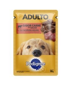 Sobre de Carne en Salsa para Perro Adulto Pedigree Sabor Carne 100g