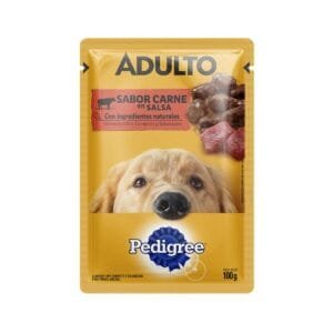 Sobre de Carne en Salsa para Perro Adulto Pedigree Sabor Carne 100g