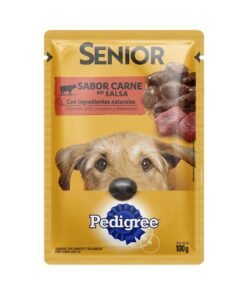 Sobre de Carne en Salsa para Perro Adulto Senior Pedigree Sabor Carne 100g