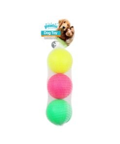 Pack 3 Pelotas de Esponja Neon PAWISE