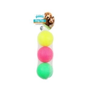 Pack 3 Pelotas de Esponja Neon PAWISE
