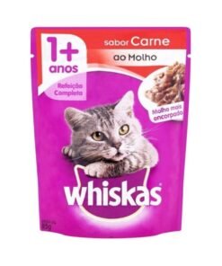 Sobre Carne en Salsa para Gato Adulto Whiskas 85g