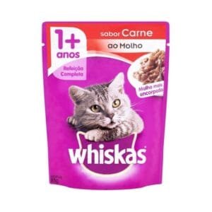 Sobre Carne en Salsa para Gato Adulto Whiskas 85g