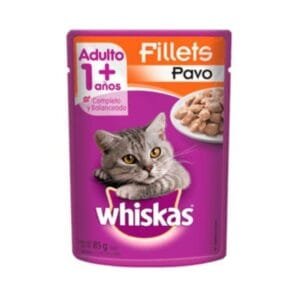 Sobre Pavo en Salsa para Gato Adulto Whiskas 85g