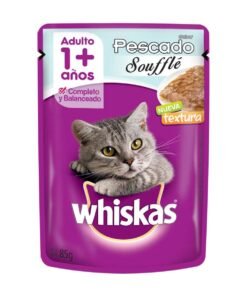 Sobre Pescado en Souffle para Gato Adulto Whiskas 85g