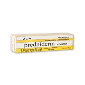 Crema Antiinflamatoria y Antibacteriana Predniderm 15g