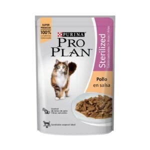 Sobre Pollo en Salsa para Gato Castrado Pro Plan 85g