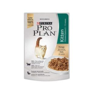 Sobre Pollo en Salsa para Gato Cachorro Pro Plan 85g