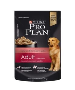 Sobre Carne en Salsa para Perro Adulto Pro Plan 100g