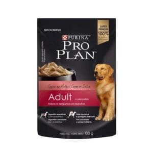 Sobre Carne en Salsa para Perro Adulto Pro Plan 100g