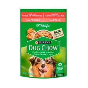Sobre Pollo en Salsa para Perro Adulto Dog Chow 100g