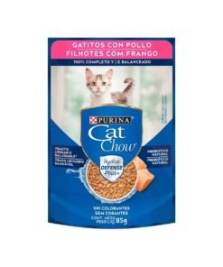 Sobre para Gato Cachorro con Pollo Cat Chow 85g