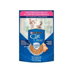 Sobre para Gato Cachorro con Pollo Cat Chow 85g