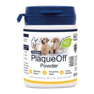 Removedor de Sarro Natural PlaqueOff para perros 40g