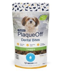 Removedor de Sarro Natural PlaqueOff Dental Bites para perros